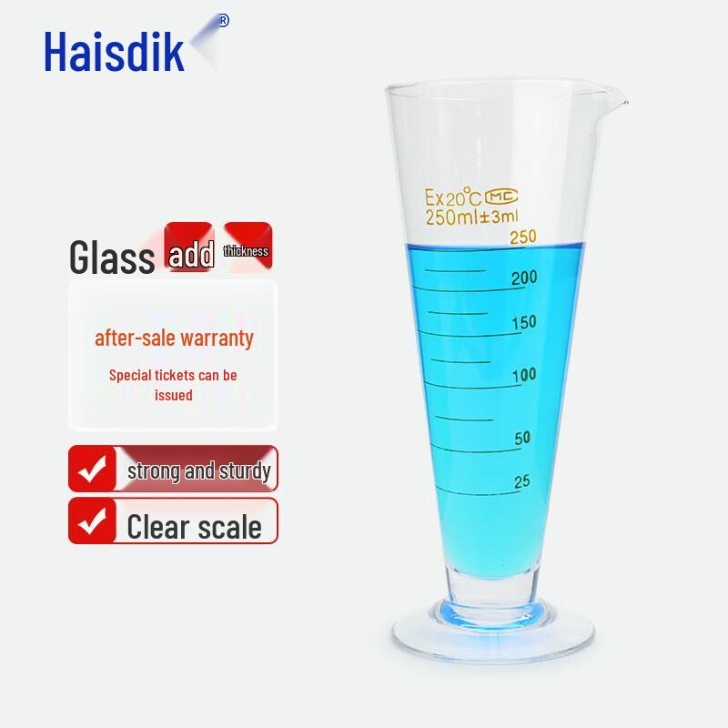 Haisidick Glass Triangular Measuring Cup