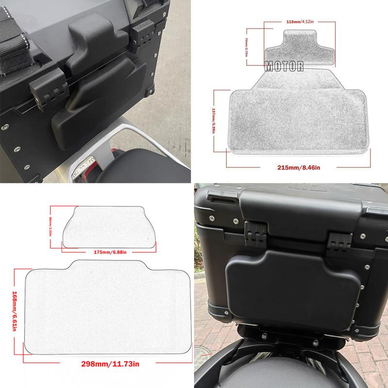Motorcycle Rear Case Cushion Passenger Backrest Lazy Back Pad For Benelli TRK 702X 702 TRK 502X 502 TRK 251 302 X TNT 125 300