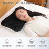 Gel Pillow, TPE Memory Foam, with 2 Pillowcases, Adjustable Height, Zero Gravity, Pressure Relief, Washable, Breathable, for a Comfortable Sleep,