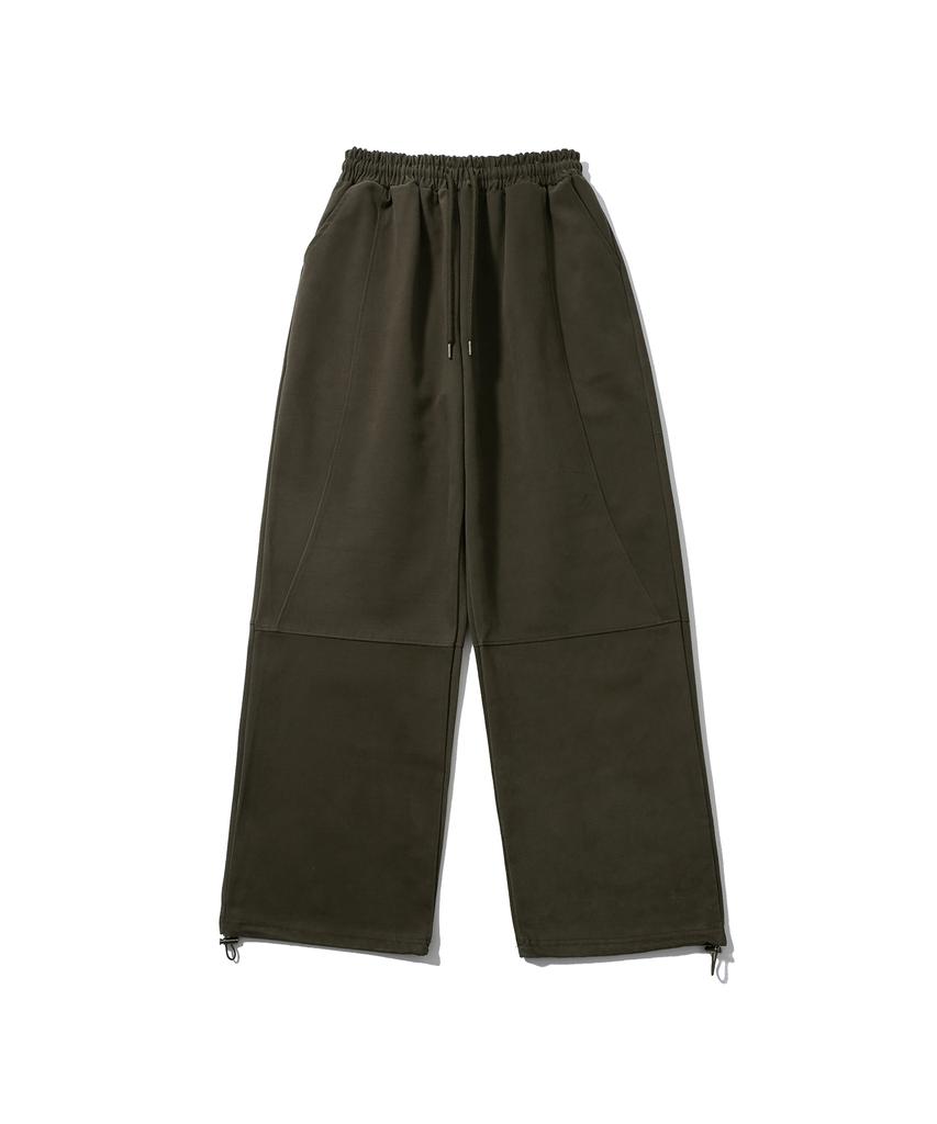 Sseochi410 Curve In Sijeon Wide Pants Khaki