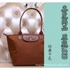 Embroidered Spliced Dumpling Tote Bag – Large Capacity Commuter Handbag
