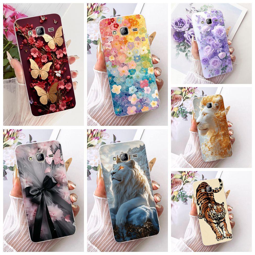 Clear For Samsung J3 2016 Case Cute Fashion Luxury Funny Cool Painted Casing For Samsung Galaxy J3 2016 J320A J320H J3109 J320FN