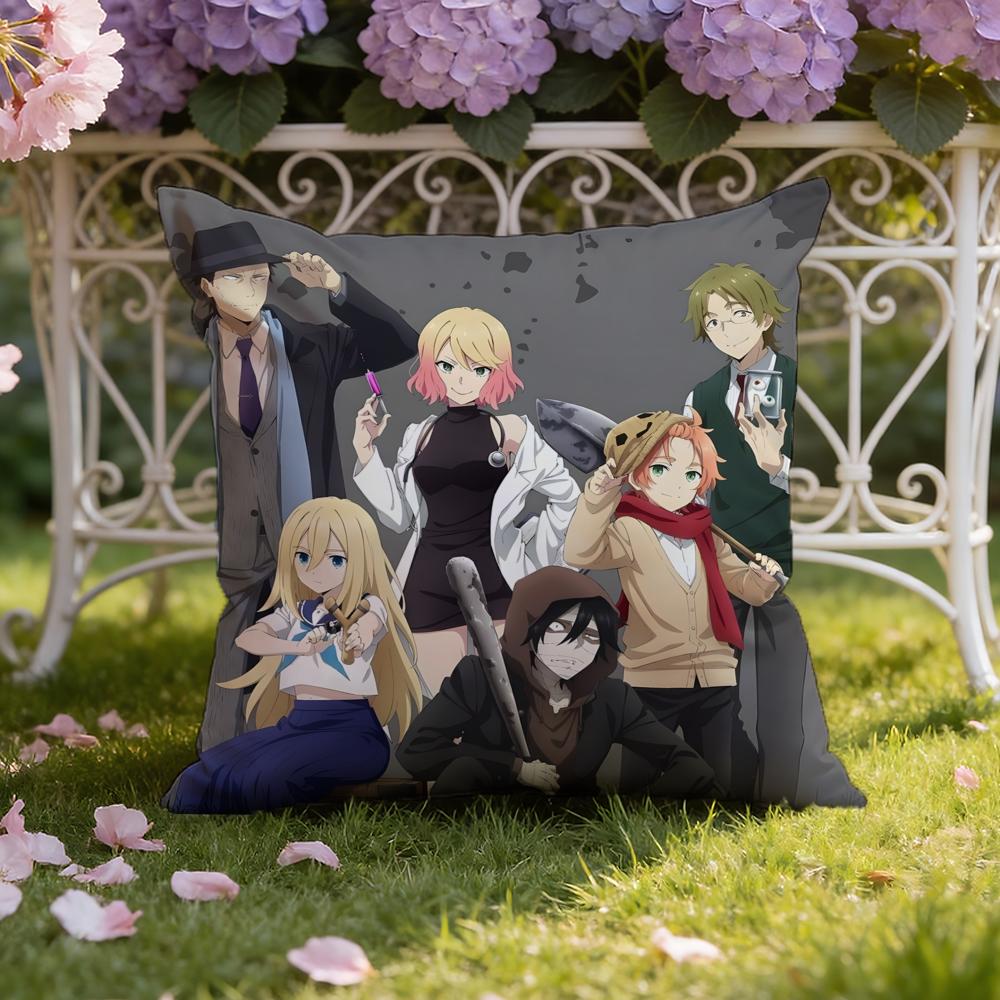 Anime A-Angels of D-Death Cushion Cover Home & Car Dual-Scene Pillow Cover: Reversible for Premium Comfort