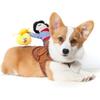 Xiaoyu Pet Dog Cat Halloween Costume, Riding Horse Style Costume, Funny Pet Knight Style Clothing for Dog Cat Cosplay, L