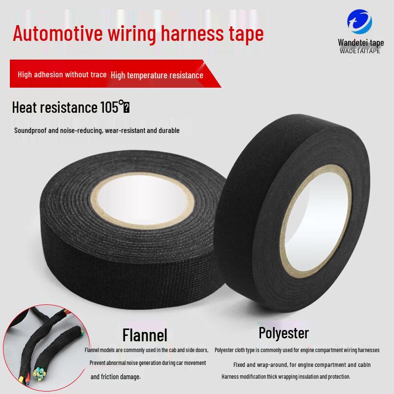 Allied High-Temperature Flannel Wire Harness Tape