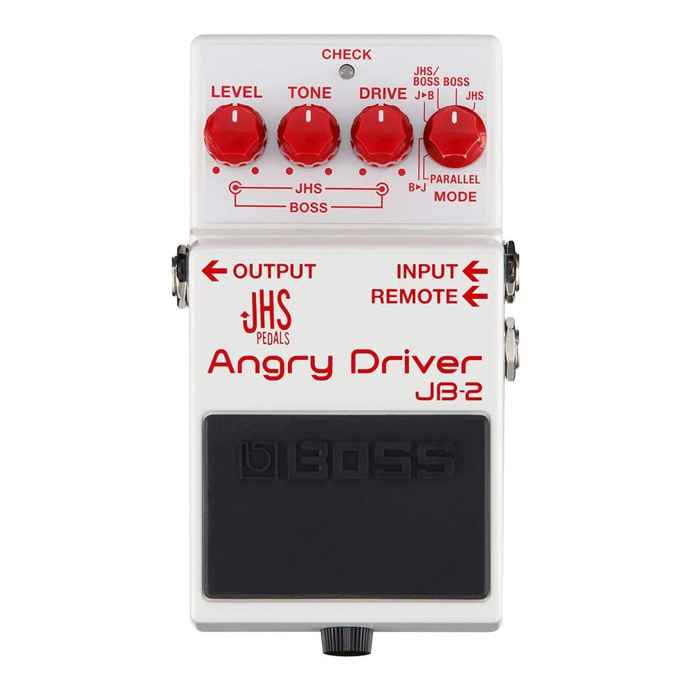 BOSS JB-2 Angry Driver Overdrive Distortion Guitar Effect Pedal Compact Design