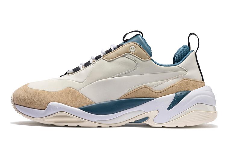 PUMA Thunder Nature  White/Brown/Blue  370703-02 36