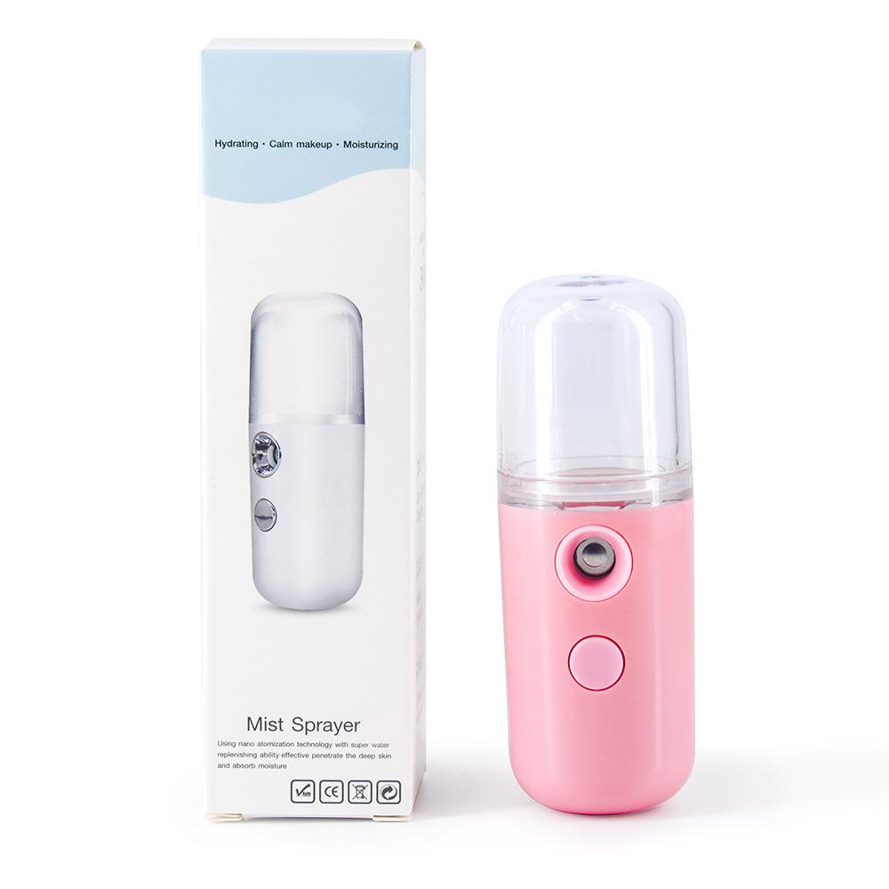 Nano Mist Facial Sprayer USB Humidifier Rechargeable Nebulizer Face Steamer Face Skin Care Tools