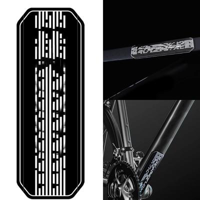 Bicycles Down Tube Frame Protector Road Bike Scratch Resistant Sticker Chain Protector Downtube Sticker Easy To Use
