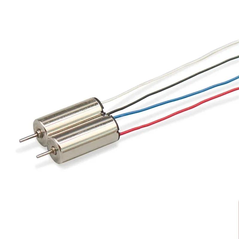 4 X DIY High-Speed Coreless Motor Set 3.7V 50000RPM with 55mm Props CW/CCW for Micro FPV Quadcopter Hollow Cup Design