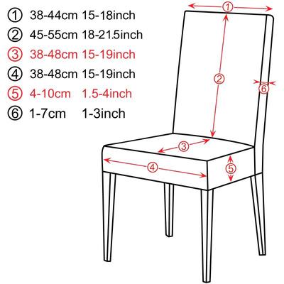 Jacquard Fabric Chair Cover for Dining Room Wedding Hotel Banquet Home Removable Washable Seat Case Stretch Spandex Chair Covers