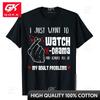 I Just Want To Watch KDrama Funny Korea Lover T Shirts Prevailing Cotton Preppy Style Classic Unisexs Tops Tees
