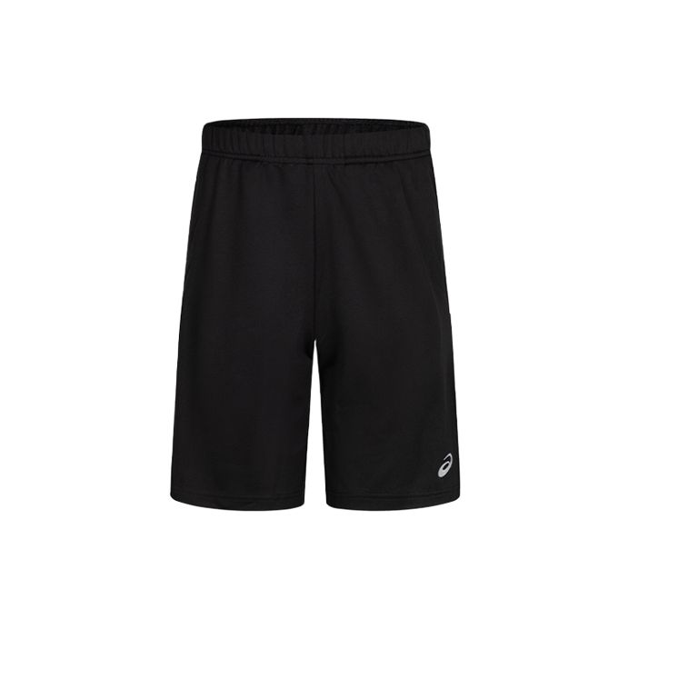 Asics Logo Print Knit Sports Shorts Men Shorts Black 2031C949-001