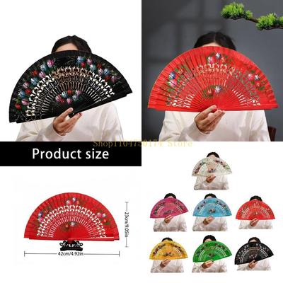 Elegant Folding Fan Artistic Handcrafted Detailing Cooling and Cultural Decoration Hand Fan Top Sale