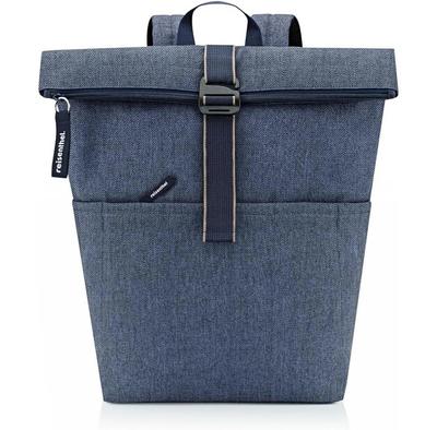 Backpack Reisenthel Rolltop Herringbone Dark Blue (EK4113)