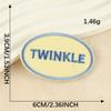 Embroidery Label Cartoon English Alphabet Embroidery Label Patch Sticker Shoe and Hat Badge Clothing Accessories Cloth Sticker
