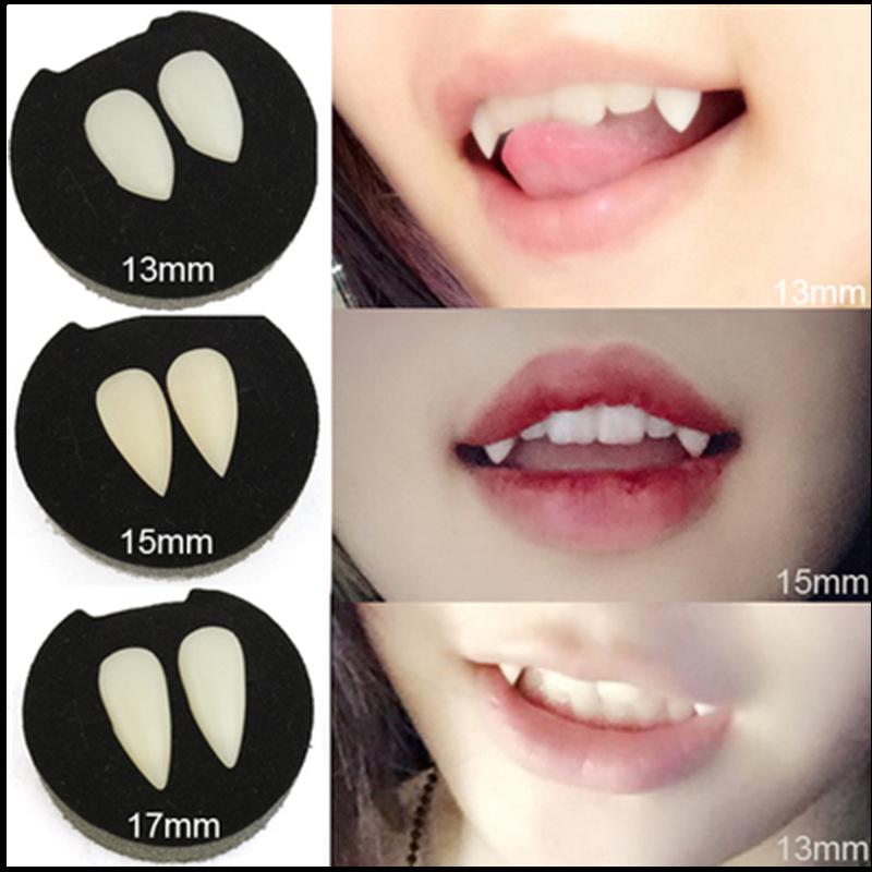 Halloween Costume Prop: Vampire, Zombie & Tiger Teeth Covers