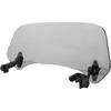 Akozon Deflector,Universal Motorcycle Windscreen Deflector Motorcycle Spoiler Windscreen Air Deflector (Smoked Small)