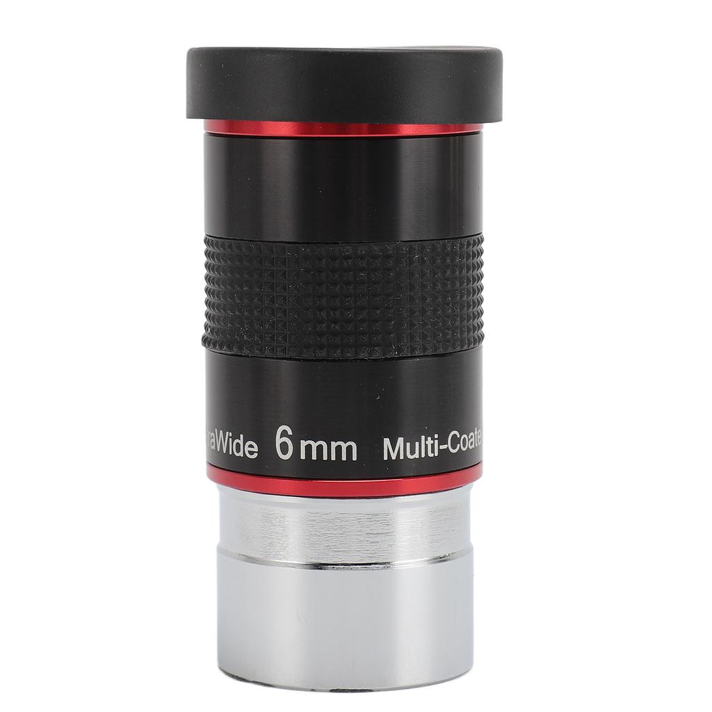 Teleskopokular, 1,25 Zoll, 68 Grad, 6 mm Weitwinkel-Okular für astronomische Teleskope