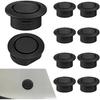 10PCS Car Bumper Sensor Hole Plugs, Automobile Front and Rear Bumper Radar Probe Hole, Bumper Protection Block Cover, Universal Body Hole Guard