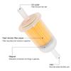 8mm Motorcycle Oil Filter Inline Gas Fuel Filter Motorbikes Scooter Filters Tool for Street Dirt Bike Motorbike ATV