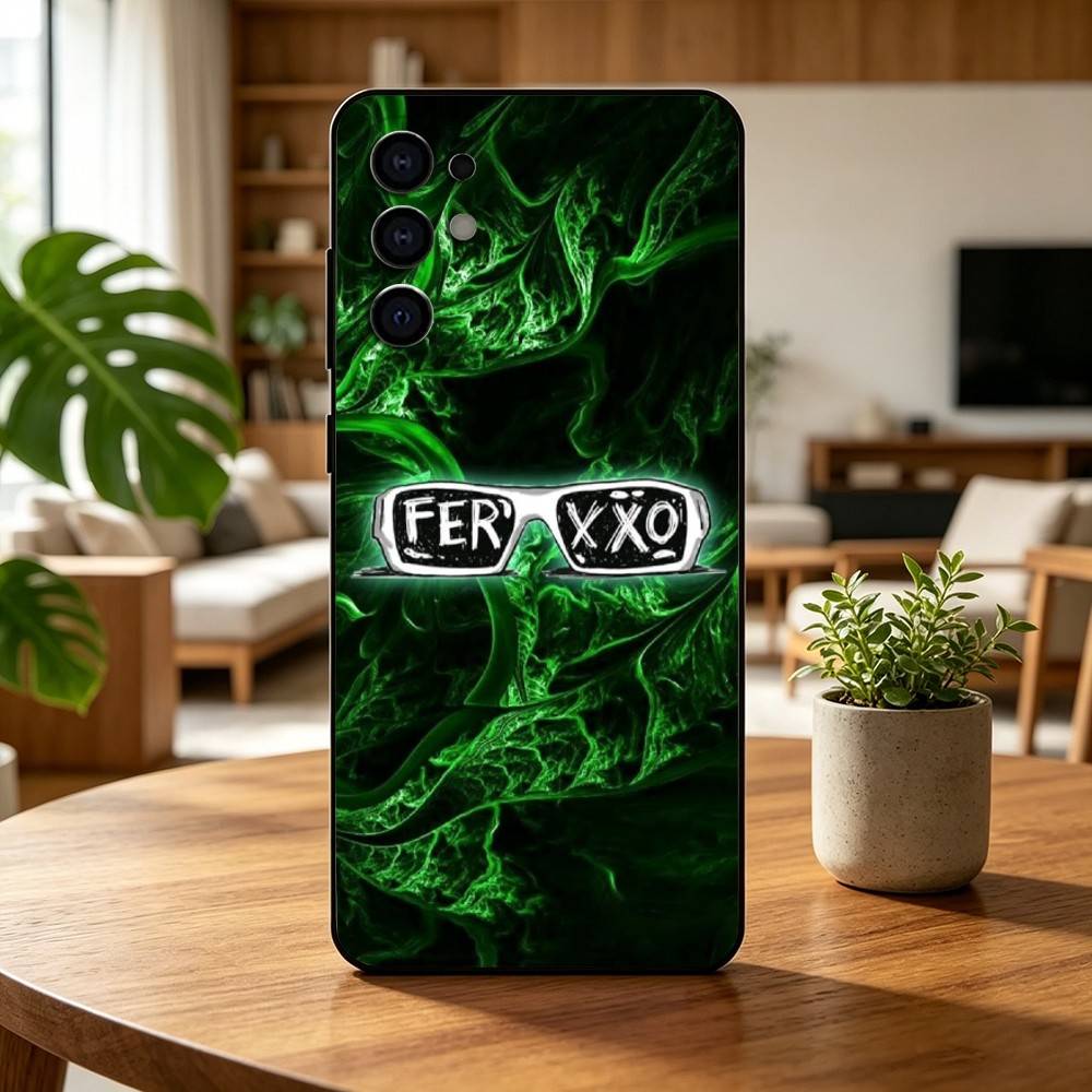 Singer Feid Ferxxo SlXDO  Phone Case For Samsung S25,S24,S21,S22,S23,S30,Ultra,S20,Plus,Fe,Soft Silicone Black Cover