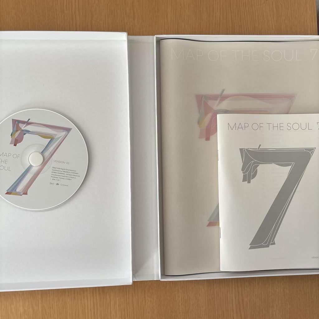 [USED] BTS MAP OF THE SOUL 7 4 types (sold separately)