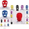 Halloween Sexy Cosplay Party Lycra Spandex Zentai Open Eyes Mouth Full Mask Hood