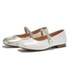 Fashion AIYUQI 2025 New Women's Mary Jane Shoes Non-slip Square Toe Flat Shoes Female Large Size Ballet Girl Shoes