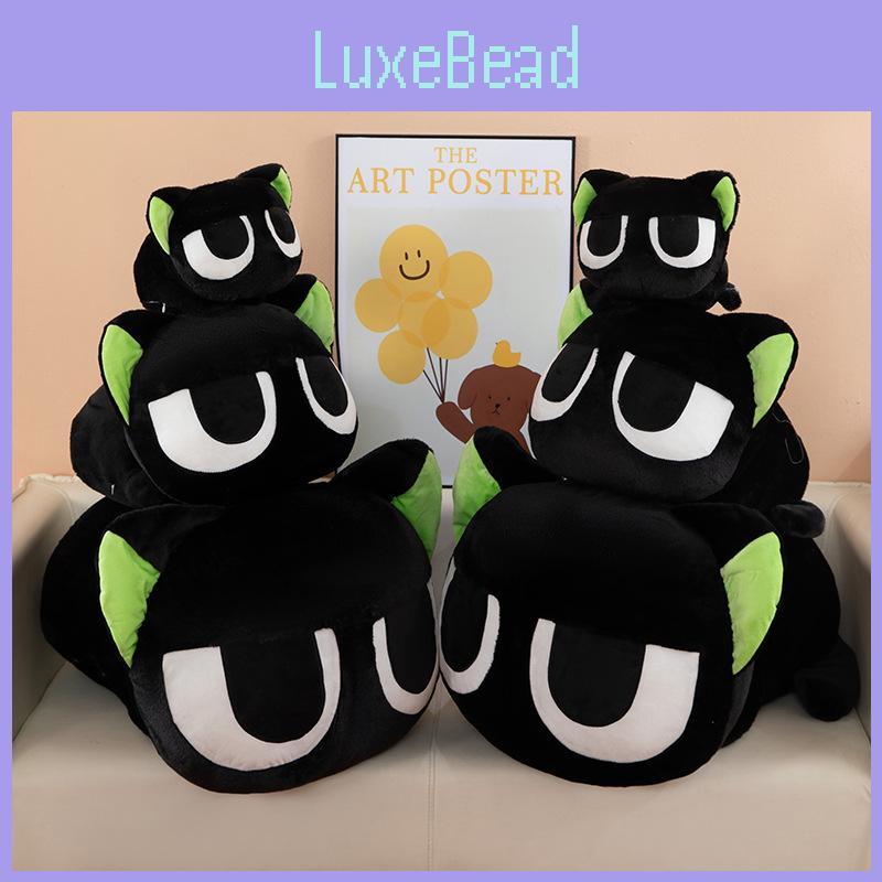 The Legend Of Hei Black Cat Plush Toy Large Cute Cat Pillow Gift For Kids And Adults