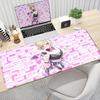 Anime Girl Office Keyboard Accessories Large Table Gaming Carpet Hololive Cute Kurumi Noah Mousepad XXL Locking Edge Desktop Mat