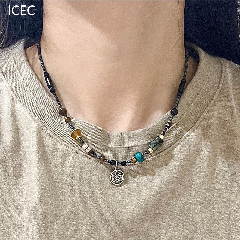 Baroque Water Drop Pearl Fringe Necklace Temperament Collarbone Chain French Retro Necklace Women