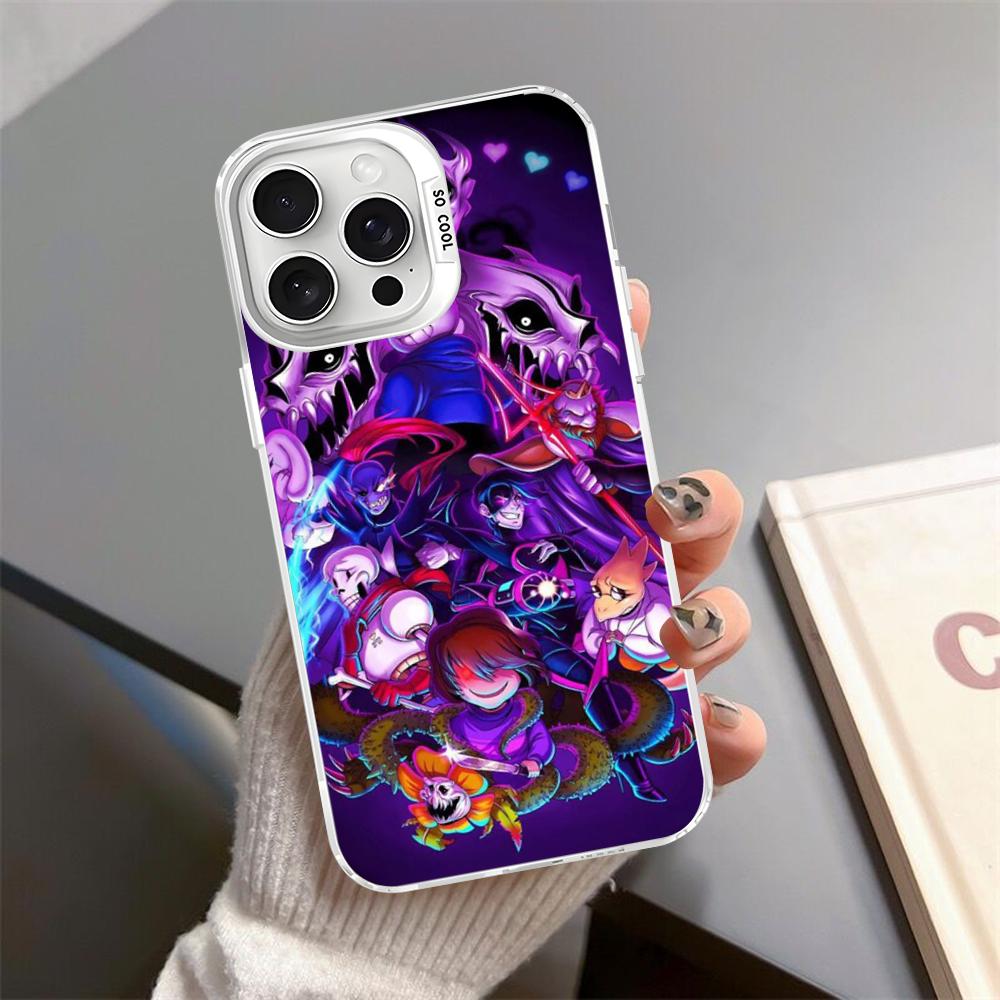 Game undertale Phone Case For iPhone 16 15 14 13 12 11 Pro Max X XR XSMAX Matte Shockproof Back Cover