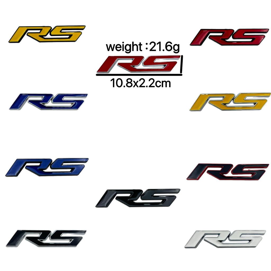 Passt für Chevrolet RS, Cruze, Malibu, Equinox Heckembleme und individuelle Modifikations-Embleme.
