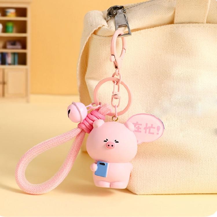 Modern Bear Keyring Lightweight and Ergonomic Bag Charm Creative Keychain for Creative Trendsetters and Collector