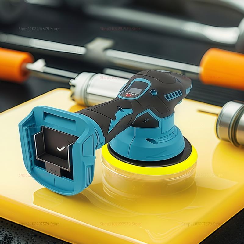 Cordless 8 Gears Car Polisher Electric Auto Polishing Sealing Glaze Machine Power Tools Vehicle For Makita Battery Pin