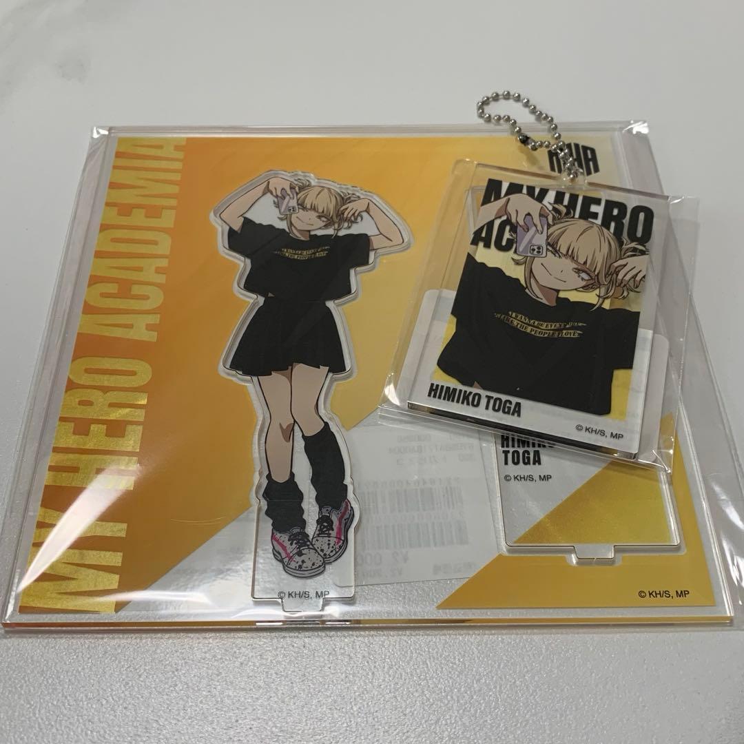 Used Heroaka Baseyard Tokyo Acrylic Stand Key Chain Himiko Toga