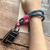 Handy-Lanyard Kontrastfarben Schlüsselanhänger für Handy Handgelenkschlaufe Buntes Schlüsselband Exquisite Taschenkörper-Set-Kette