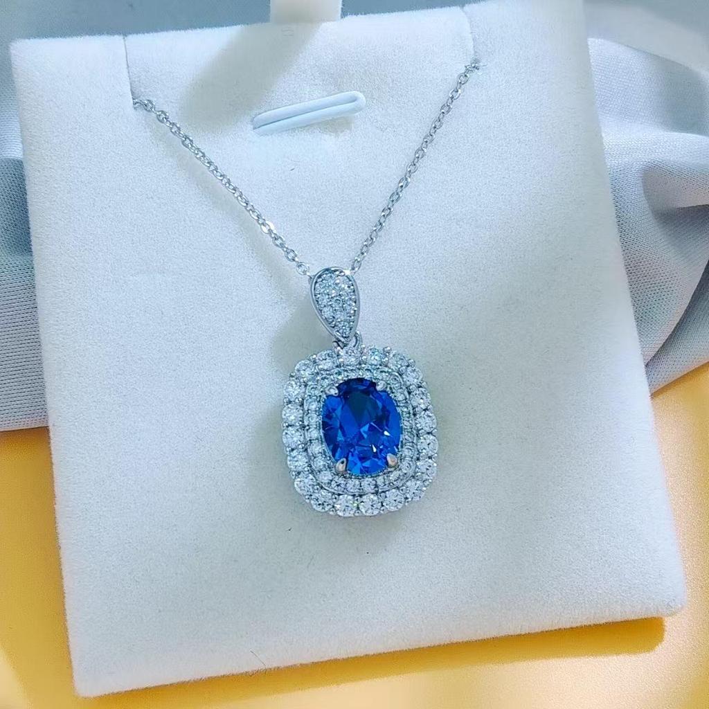 Simulated Pigeon Blood Red Ruby Jewelry Set: Ring, Earrings, and Pendant Necklace