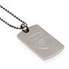 Arsenal FC Engraved Dog Tag And Chain