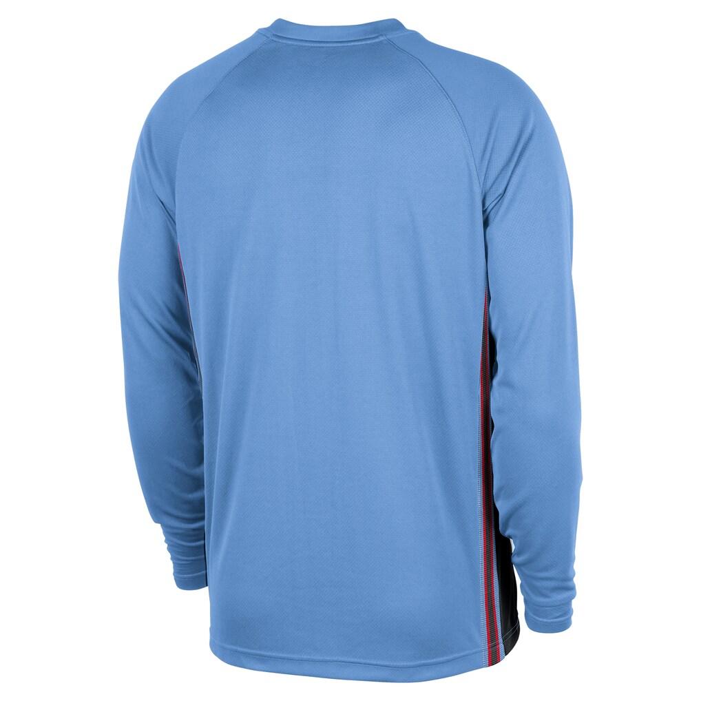 Nike Chicago Bulls NBA Dri-FIT 2025/26 City Edition Crew Neck Pullover Basketball Long Sleeve T-Shirt Men tops HQ6234-448