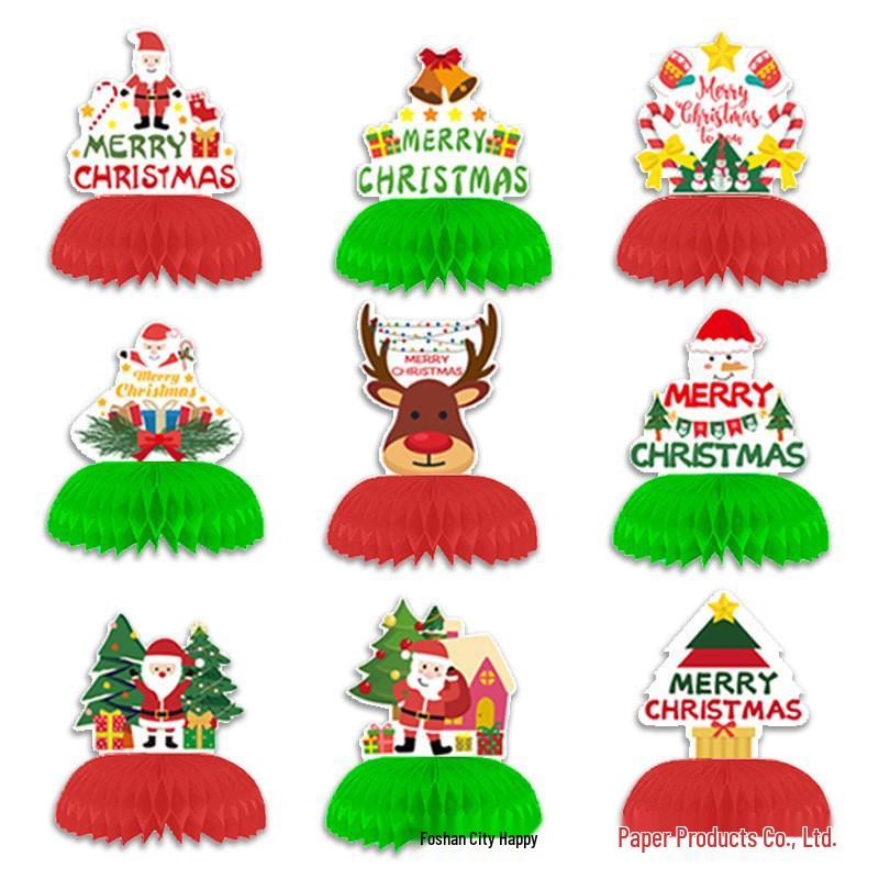 Christmas Banner: MERRY CHRISTMAS Hanging Decoration Flag