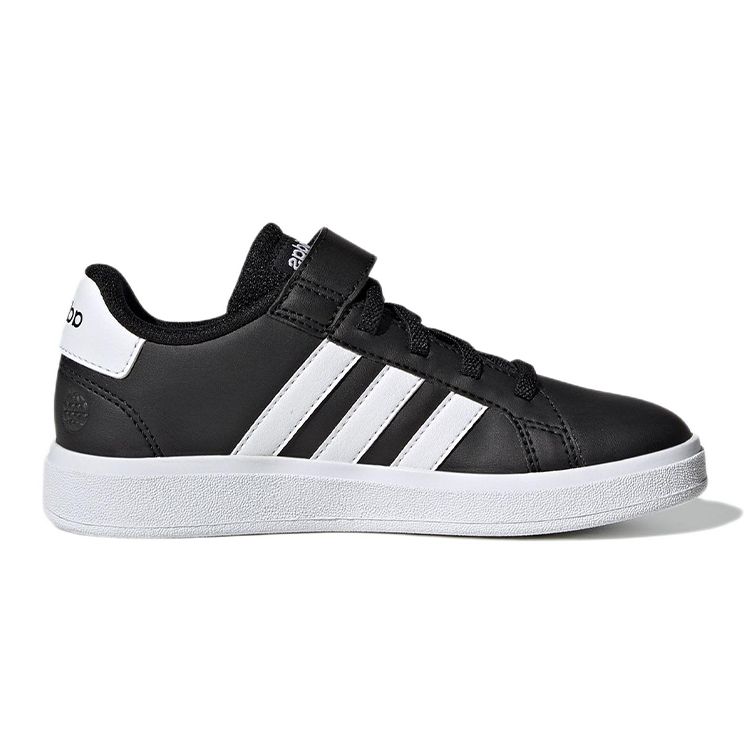 Adidas Grand Court J Schwarz Weiß Kinder Sneaker Core-Black Cloud-White GW6513