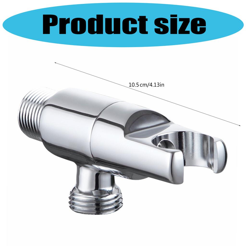 Brass Angle Valve with Support Versatile 1/2 Thread Interface Valves Stable Water Pressure Valves Suitable for Home Use