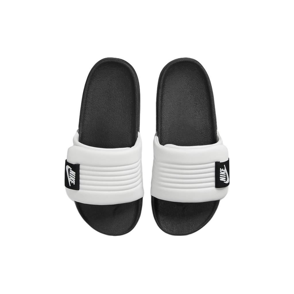 Nike Offcourt Adjust Slide 'White Black' (Unisex) Summit White / Black / Summit White Slide Slippers DQ9624 100