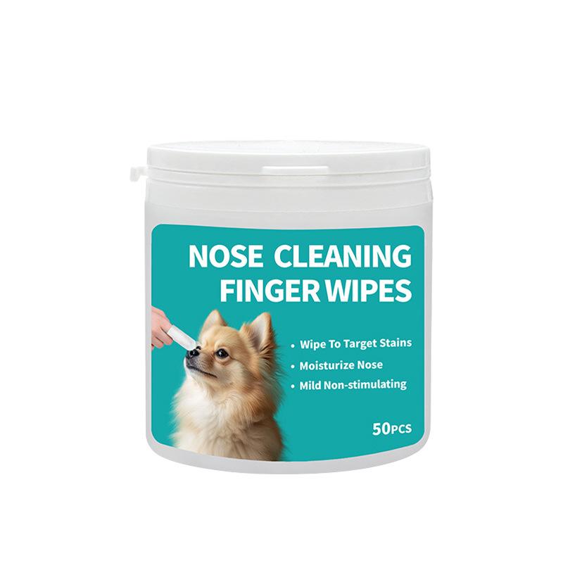 Haustier Nase und Pfoten Feuchtigkeitstücher - Beruhigende Pflege für Hunde und Katzen