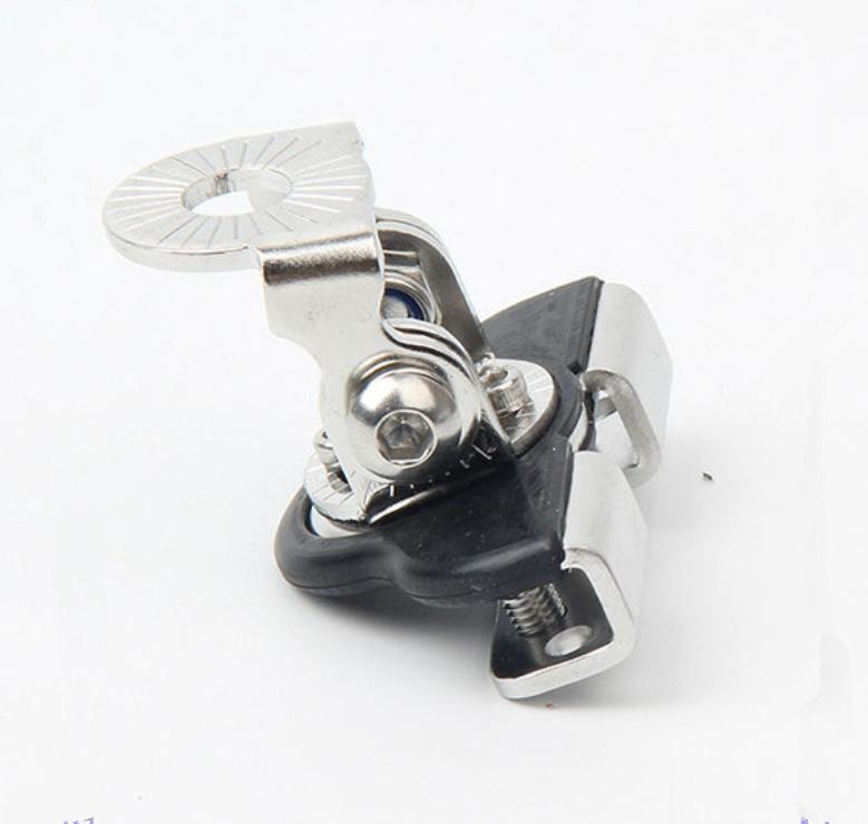 2 Pcs Metal Car 4X4 A Pillar Hood Mount Bracket Clamp Holder For LED Light