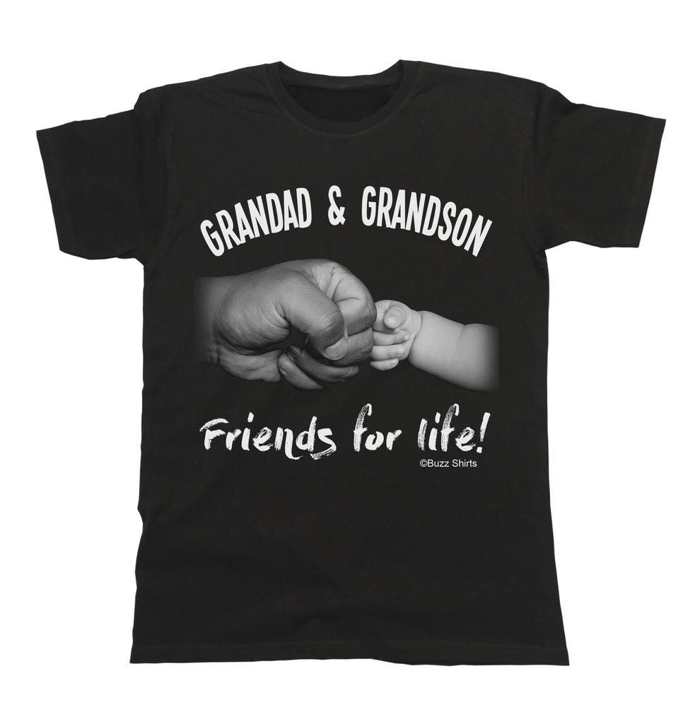 

ДЕДУШКА Мужская футболка Дедушка и Внук Друзья На Всю Жизнь Эко Подарок M