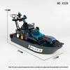 Blocchi da Costruzione Nave Bambole Umanoidi Regali di Compleanno per Bambini Personaggi dei Cartoni Animati Mini Bambola Regalo Giocattoli da Costruzione Creativi Modello di Barca
