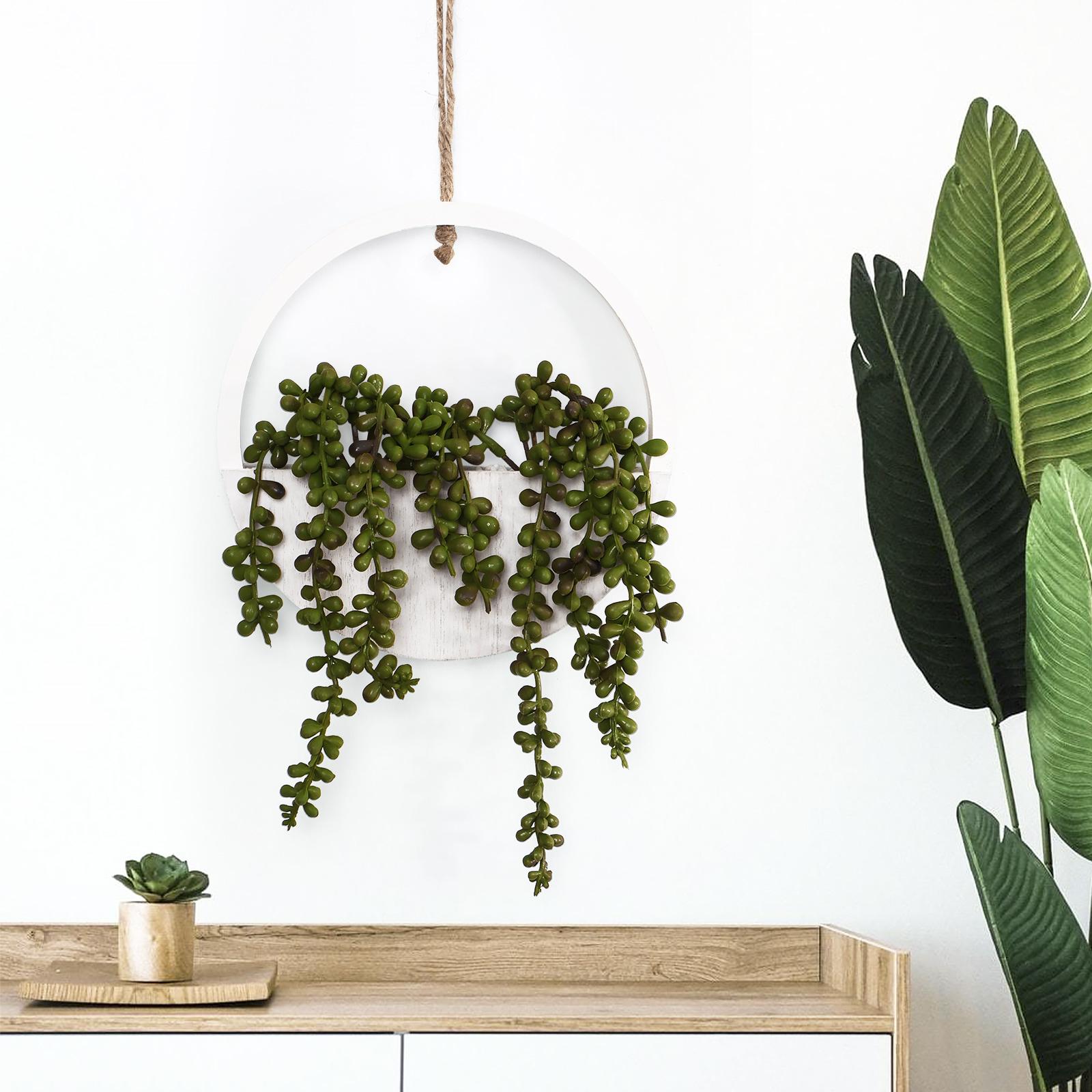 

2 pieces of simulated hanging potted plants for aesthetic decoration, suitable for both outdoor and indoor use